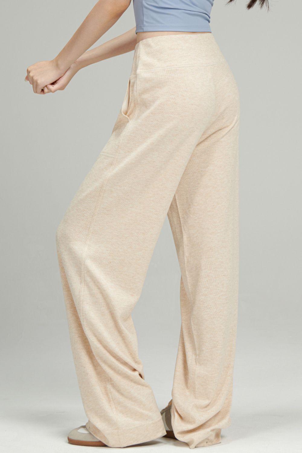 Basic Bae Drawstring Wide Leg Pants with Pockets